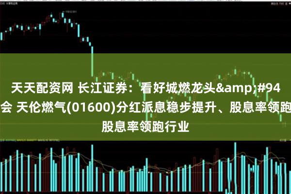 天天配资网 长江证券：看好城燃龙头&#945;机会 天伦燃气(01600)分红派息稳步提升、股息率领跑行业