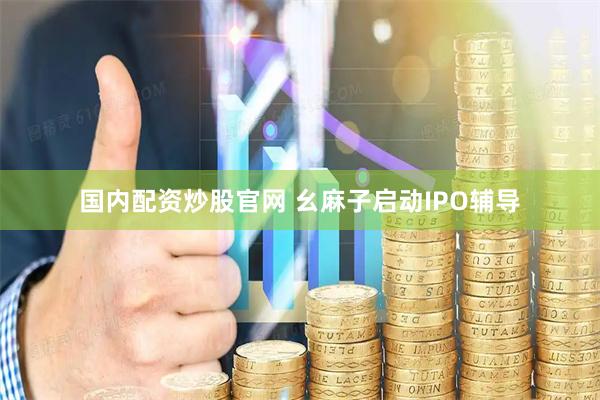 国内配资炒股官网 幺麻子启动IPO辅导